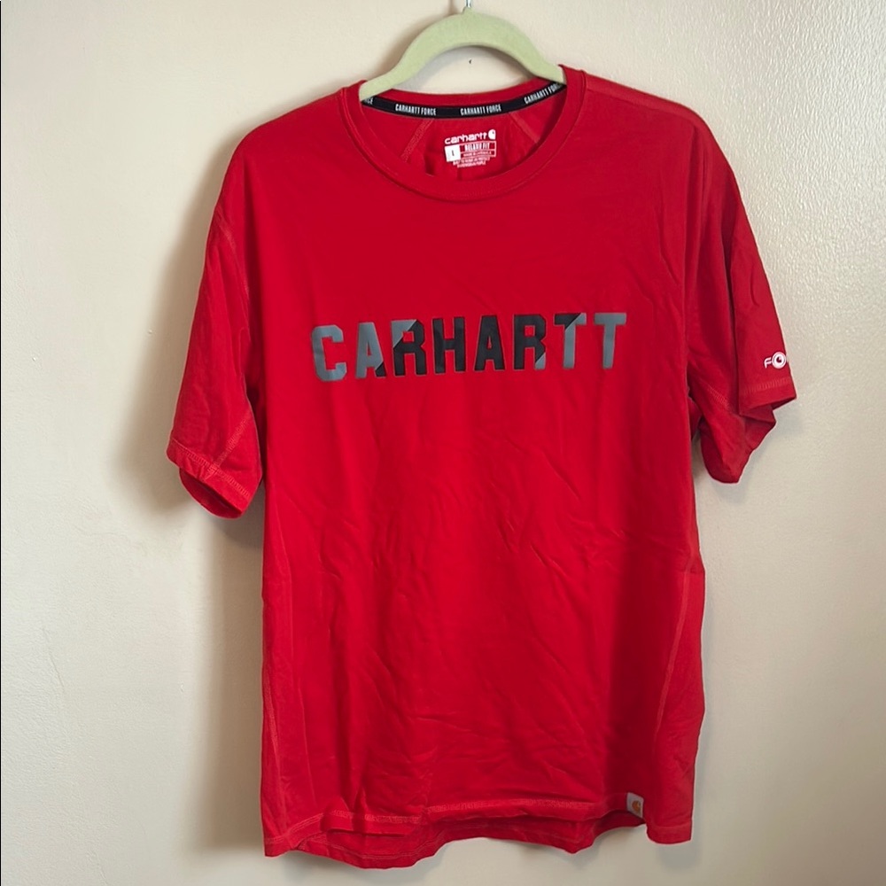 Carhartt Red Short Sleeve Tee